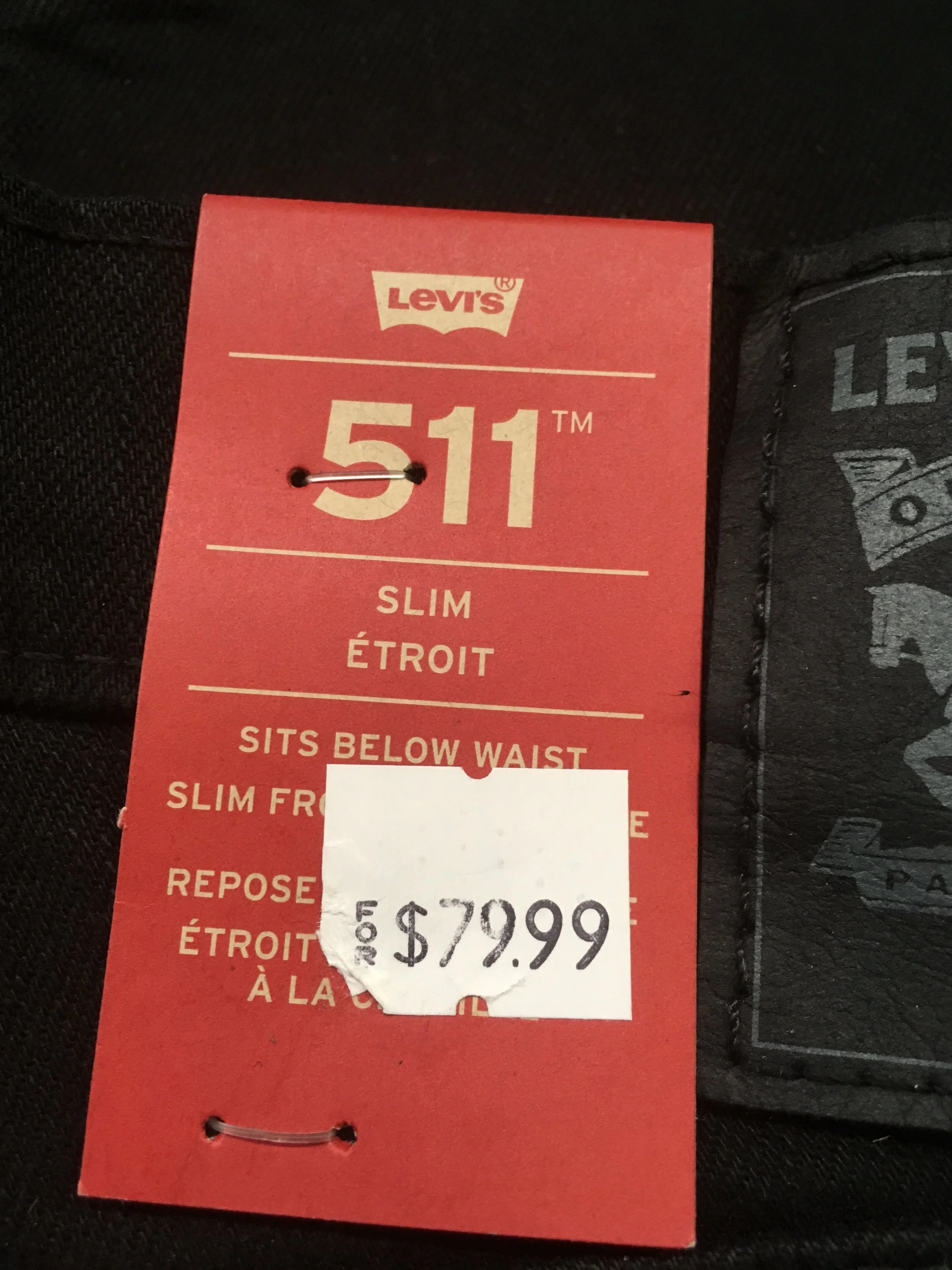 Sargent Blue Jeans Levis 511